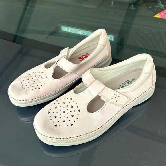 SAS Women's Willow‎ EZ Strap Walking Shoe Slip On Loafers Size 10 Pink - Picture 4 of 11